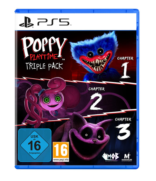 Poppy Playtime Triple Pack, 1 PS5-Blu-ray Disc