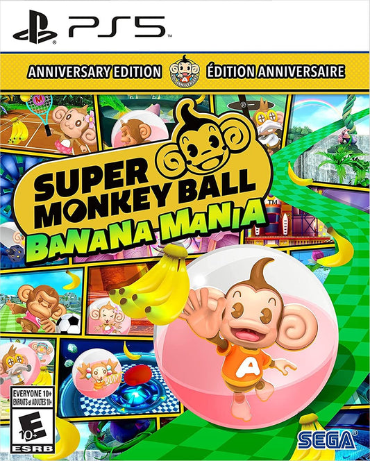 SEGA Super Monkey Ball Banana Mania Anniversary Edition - PlayStation 5, Model SB-63272-9