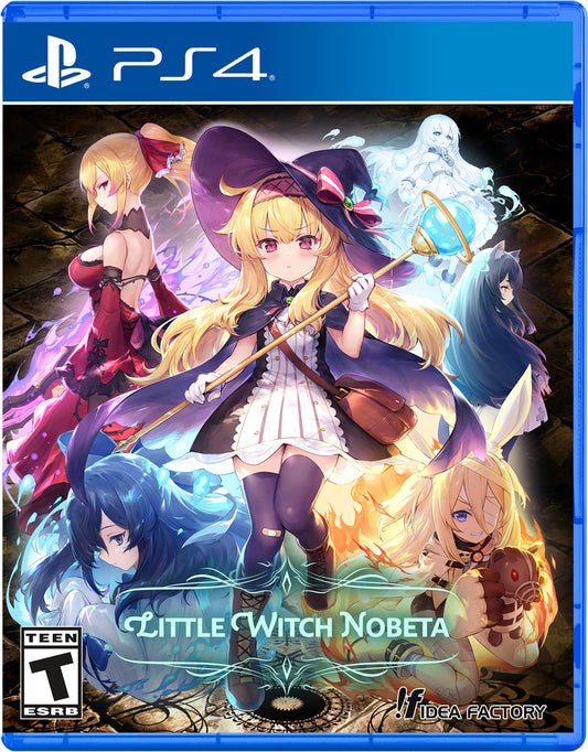 Idea Factory Little Witch Nobeta PS4 Game - Model GQT502091PS4, Action-Adventure, Engaging Gameplay, for PlayStation 4