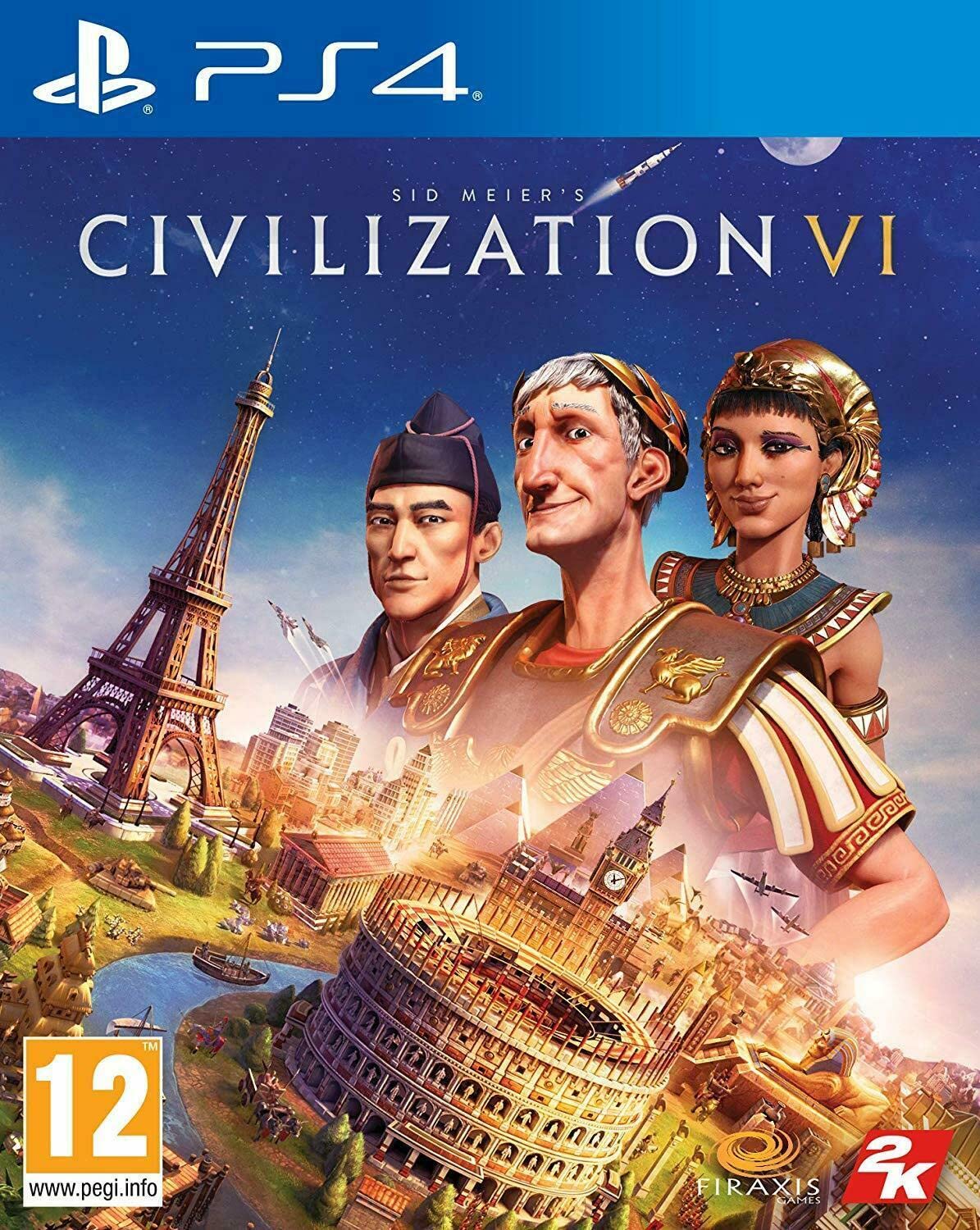 Hiworld Civilization VI for PS4 - Model 053249.001 - Strategy Game