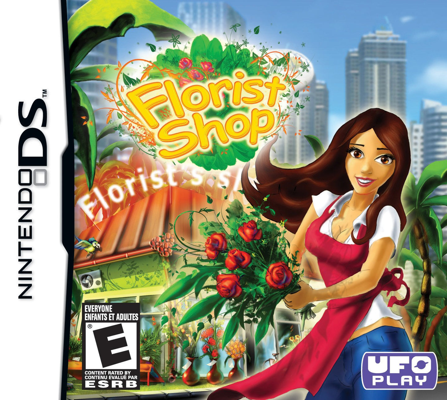 Tommo Florist Shop Nintendo DS - Model DS-2015, Engaging Gardening Game for Nintendo DS