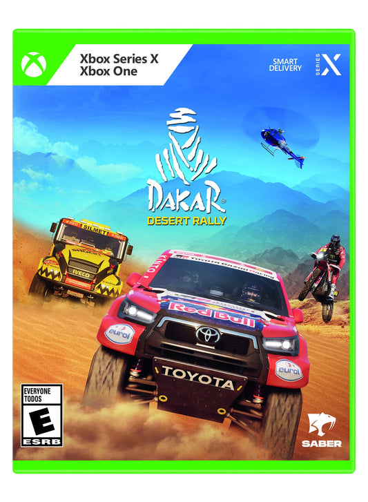 Saber Interactive DAKAR DESERT RALLY - Xbox Series X Game - High-Octane Racing Adventure
