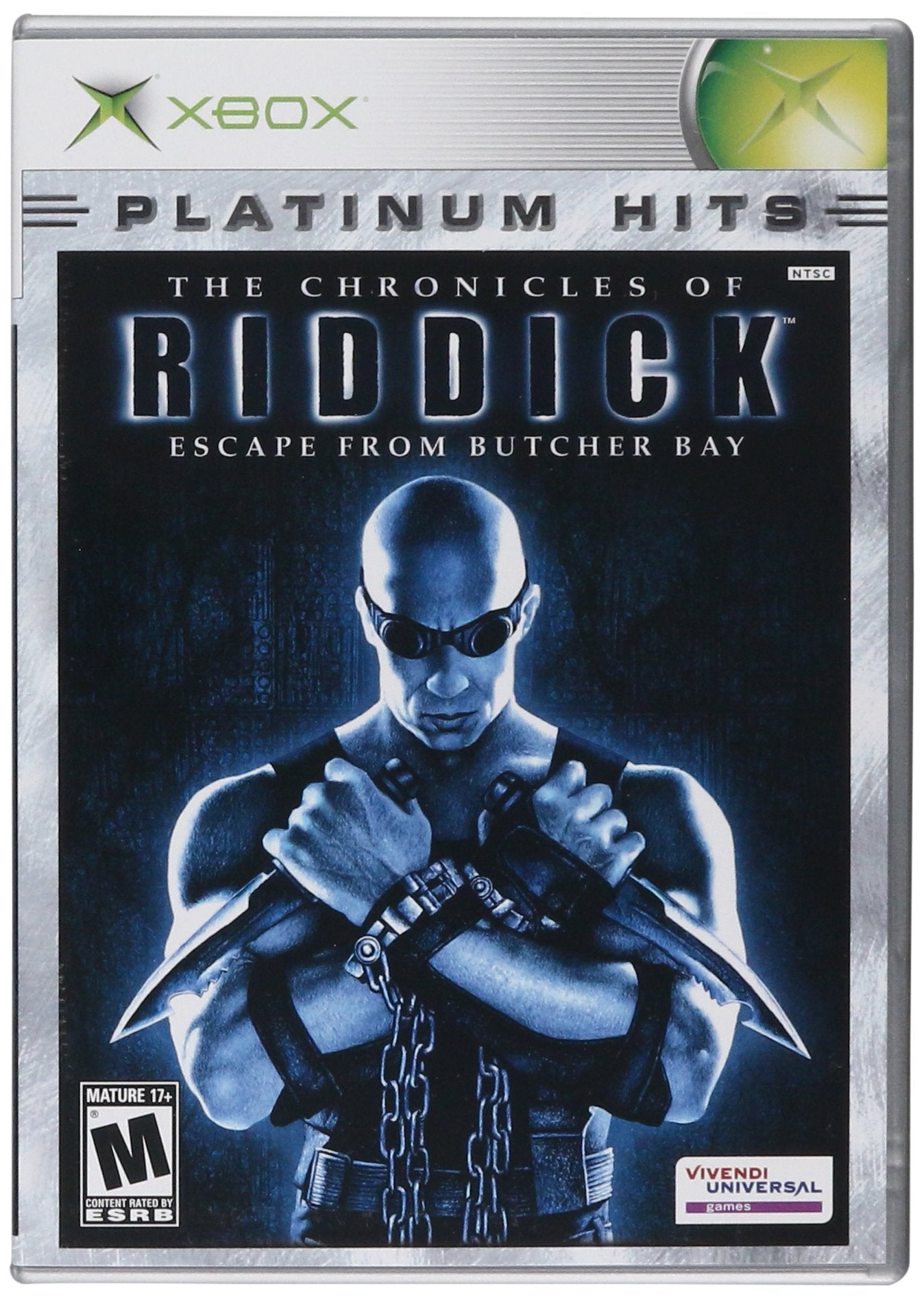 Vivendi The Chronicles of Riddick: Escape From Butcher Bay - Xbox Game, Model 020626721707