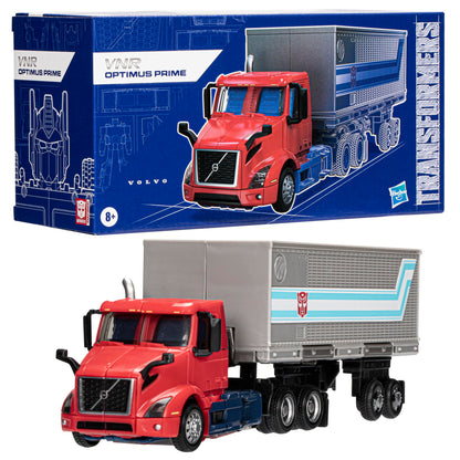 Transformers Generations Leader Class Volvo VNR 300 Optimus Prime Figurine 18 cm - Black