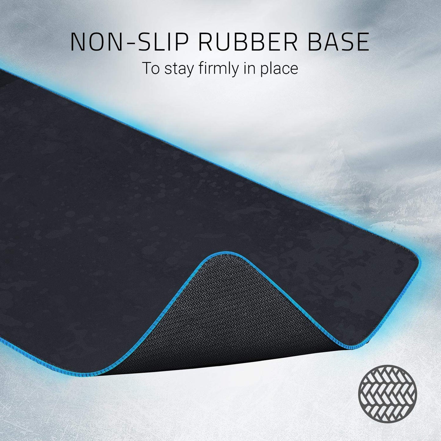 Razer Goliathus Extended Chroma Mouse Pad - RGB Lighting, Soft Cloth, 11.6x36.3in, Gray/Black, RZ02-02500400-R3