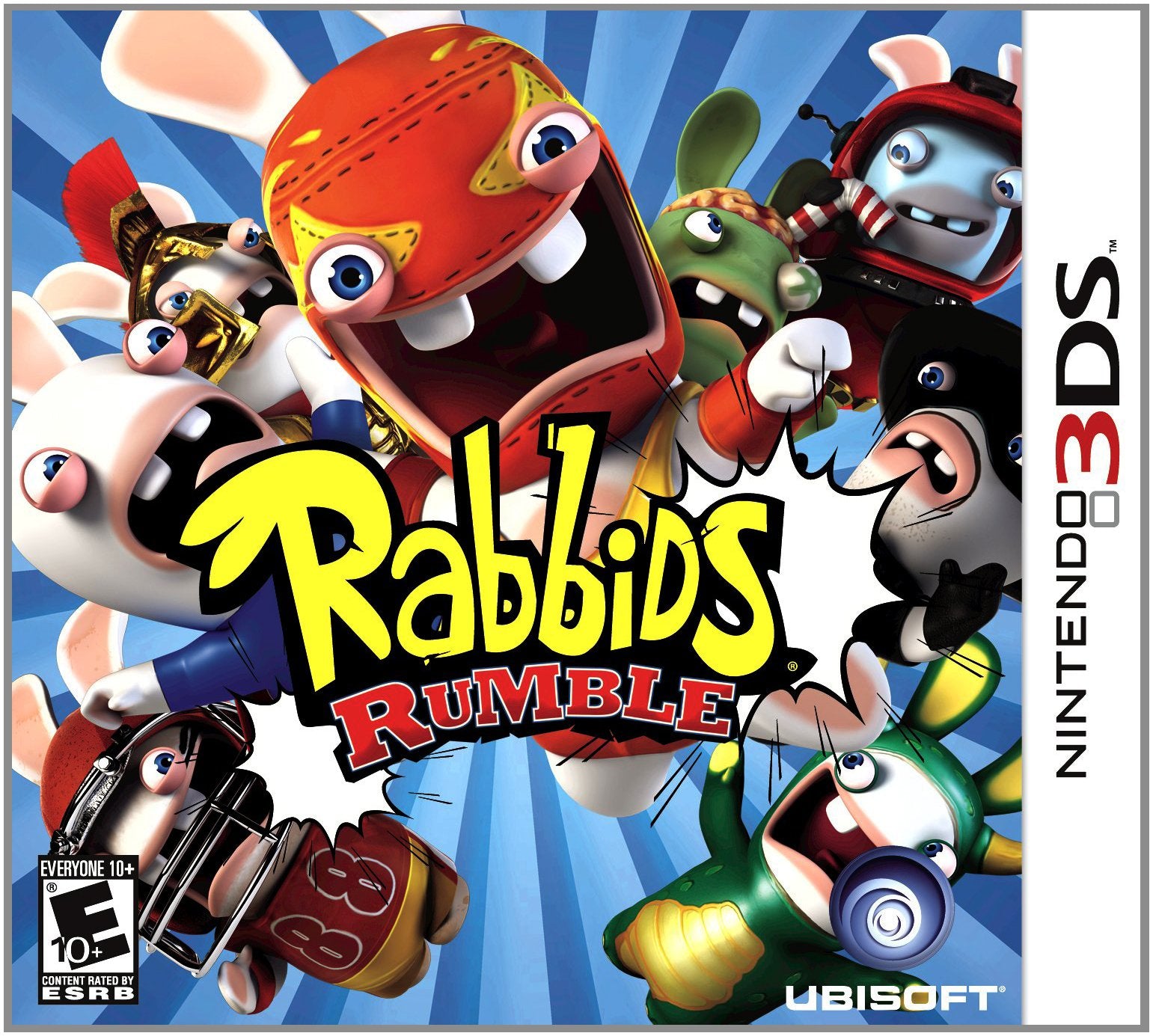 Ubisoft Rabbids Rumble for Nintendo 3DS - Adventure Game, Model 008888166962
