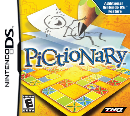 THQ Pictionary Game - One Size, One Color, Model 364155
