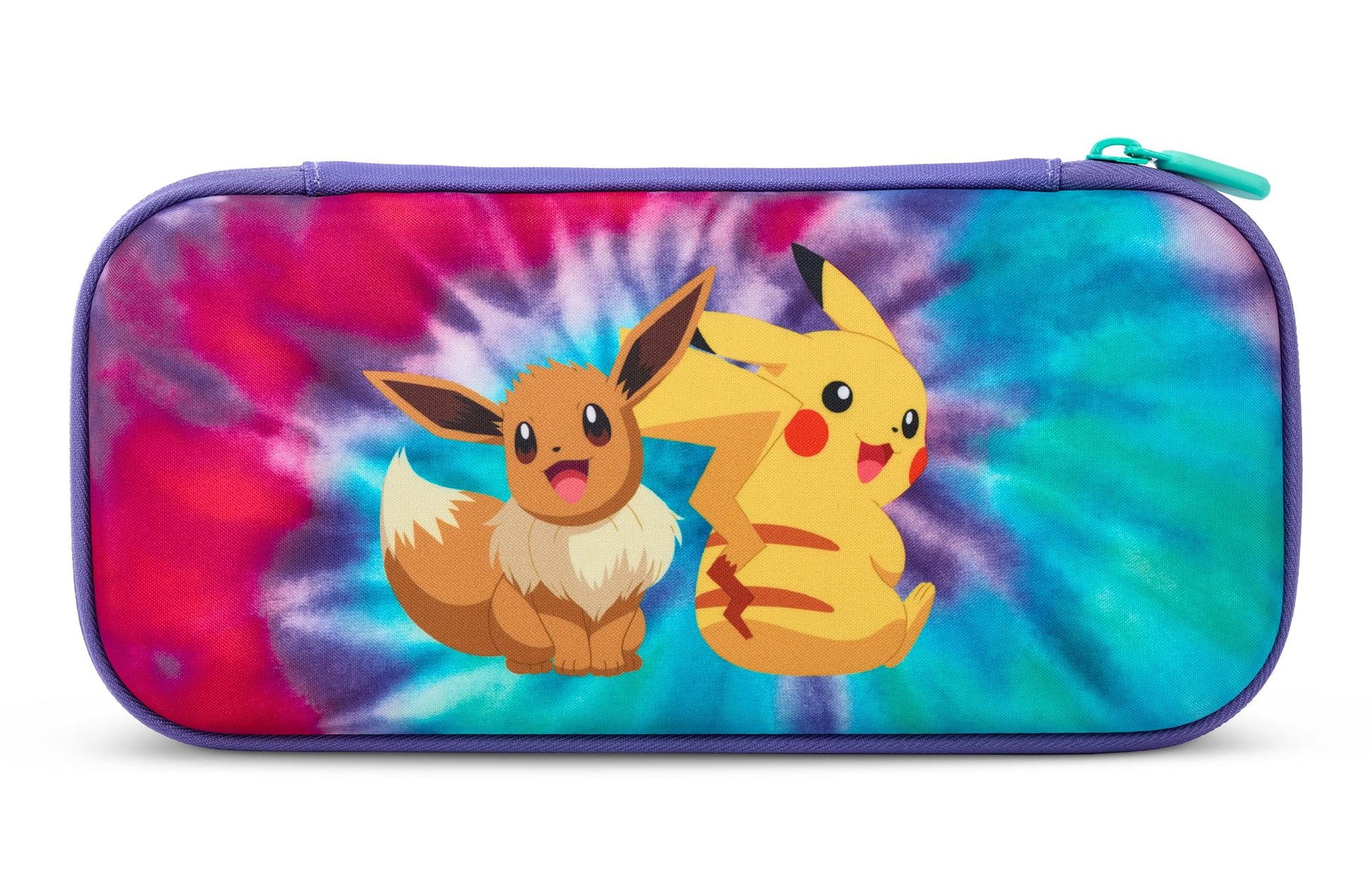 PowerA Slim Case for Nintendo Switch OLED - Tie-Dye Pikachu & Eevee, Model NSCS0234-01