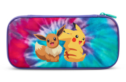 PowerA Slim Case for Nintendo Switch OLED - Tie-Dye Pikachu & Eevee, Model NSCS0234-01