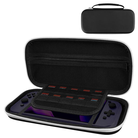 GEEKRIA Controller Travel Case Compatible with Switch 2, Hard Shell Carrying Bag, Protective Storage with Internal Mesh Pocket f