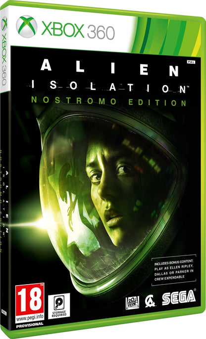 SEGA Alien: Isolation - Nostromo Edition for Xbox 360, Model 5055277023677