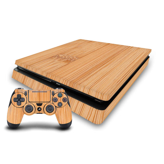 Head Case Designs Officially Licensed PLdesign Light Brown Bamboo Art Mix Vinyl Sticker Gaming Skin Decal Cover Compatible With Sony PlayStation 4 PS4 Slim Console and DualShock 4 Controller