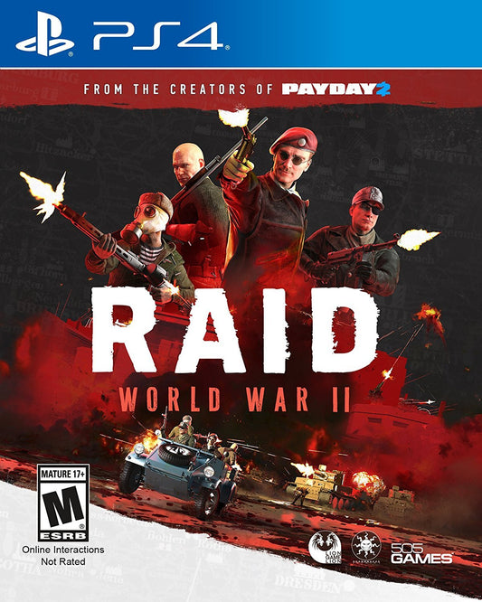 Raid: World War II - (PS4) PlayStation 4 [Pre-Owned]