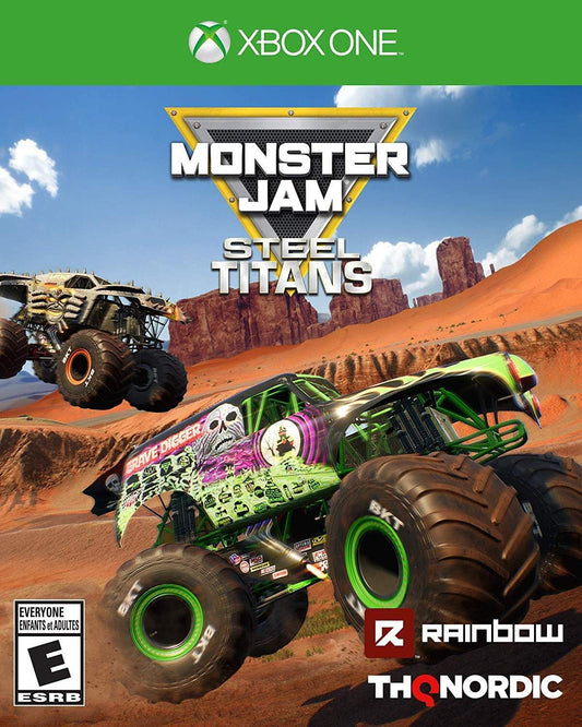 THQ Nordic Monster Jam Steel Titans - Xbox One Game, Model 22028