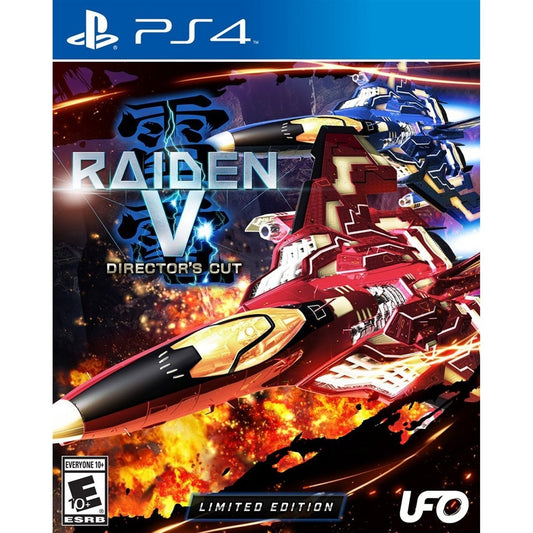 Raiden V: Directors Cut special edition w/ Original Soundtrack CD - PlayStation 4