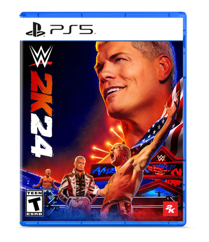 WWE 2K24 Video Game for PlayStation 5 - Model 313238 - Action Packed Wrestling Experience