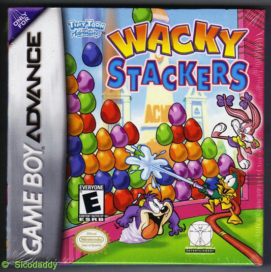Conspiracy Tiny Toons Adventures: Wacky Stackers for Game Boy Advance - Classic Cartoon Fun