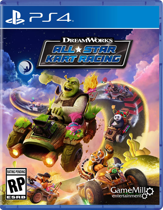 Game Mill DreamWorks All-Star Kart Racing for PlayStation 4 - Exciting Kart Racing Adventure