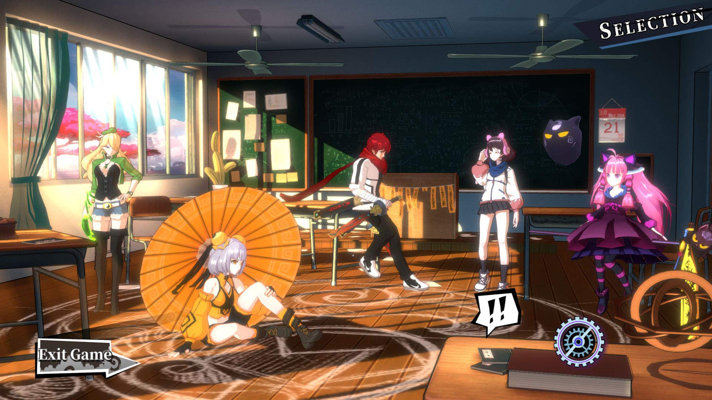 PQube Zengeon - Nintendo Switch Game, Model PQ02131, Engaging Gameplay