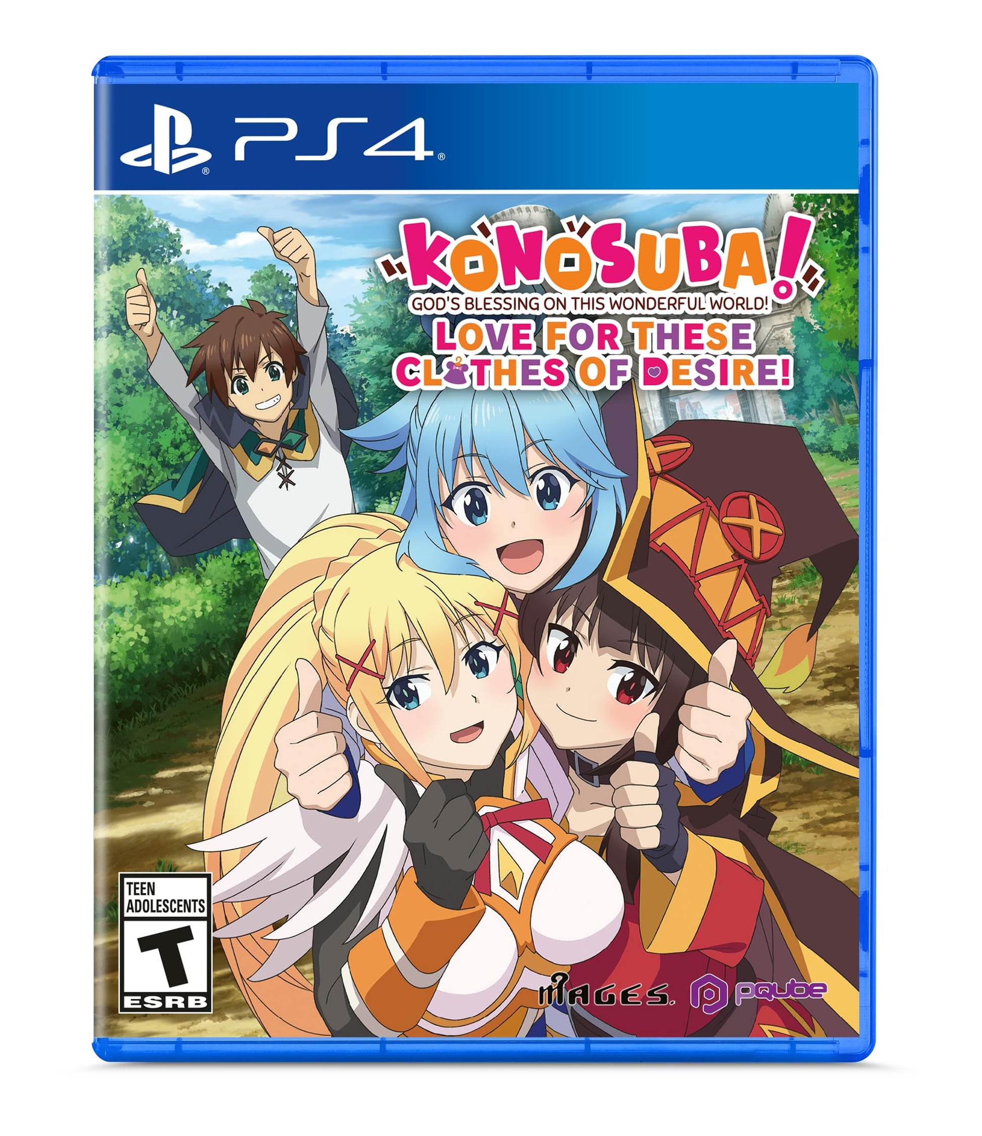 KONOSUBA - Gods Blessing on this Wonderful World! Love For These Clothes Of Desire! - PlayStation 4