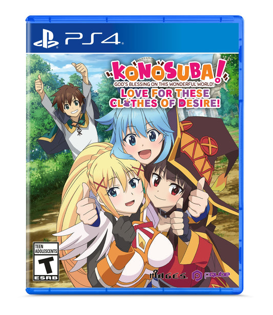 KONOSUBA - Gods Blessing on this Wonderful World! Love For These Clothes Of Desire! - PlayStation 4