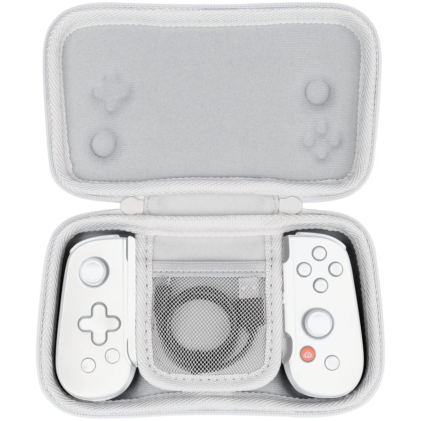 Aenllosi for Backbone One Mobile Gaming Controller Hard Carrying Case  White (Case Only) [nintendo_switch]