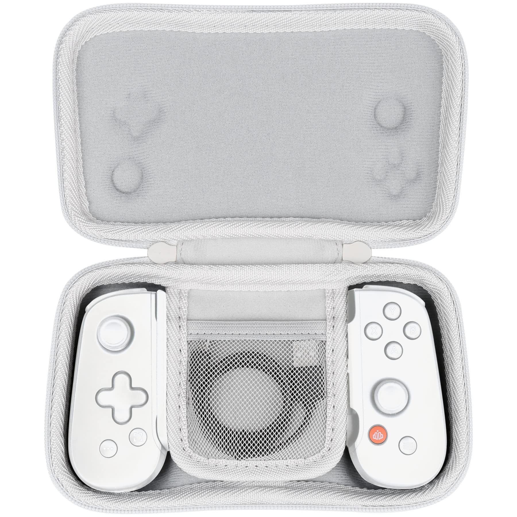 Aenllosi for Backbone One Mobile Gaming Controller Hard Carrying Case  White (Case Only) [nintendo_switch]
