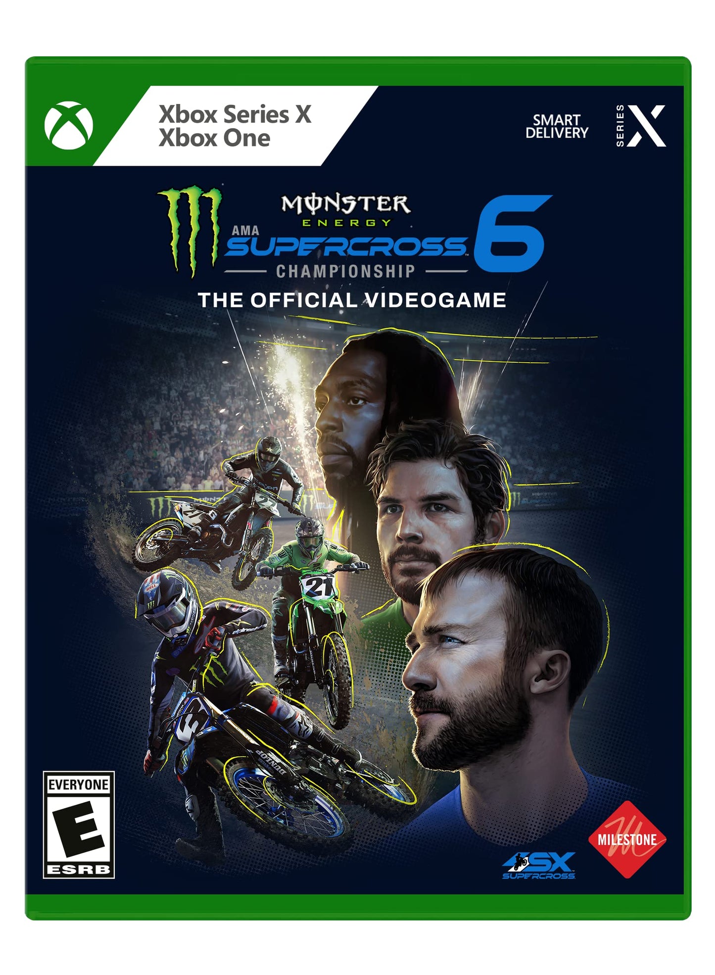 Deep Silver Monster Energy Supercross 6 for Xbox Series X - Ultimate Racing Experience