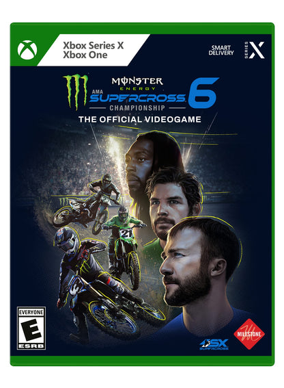 Deep Silver Monster Energy Supercross 6 for Xbox Series X - Ultimate Racing Experience