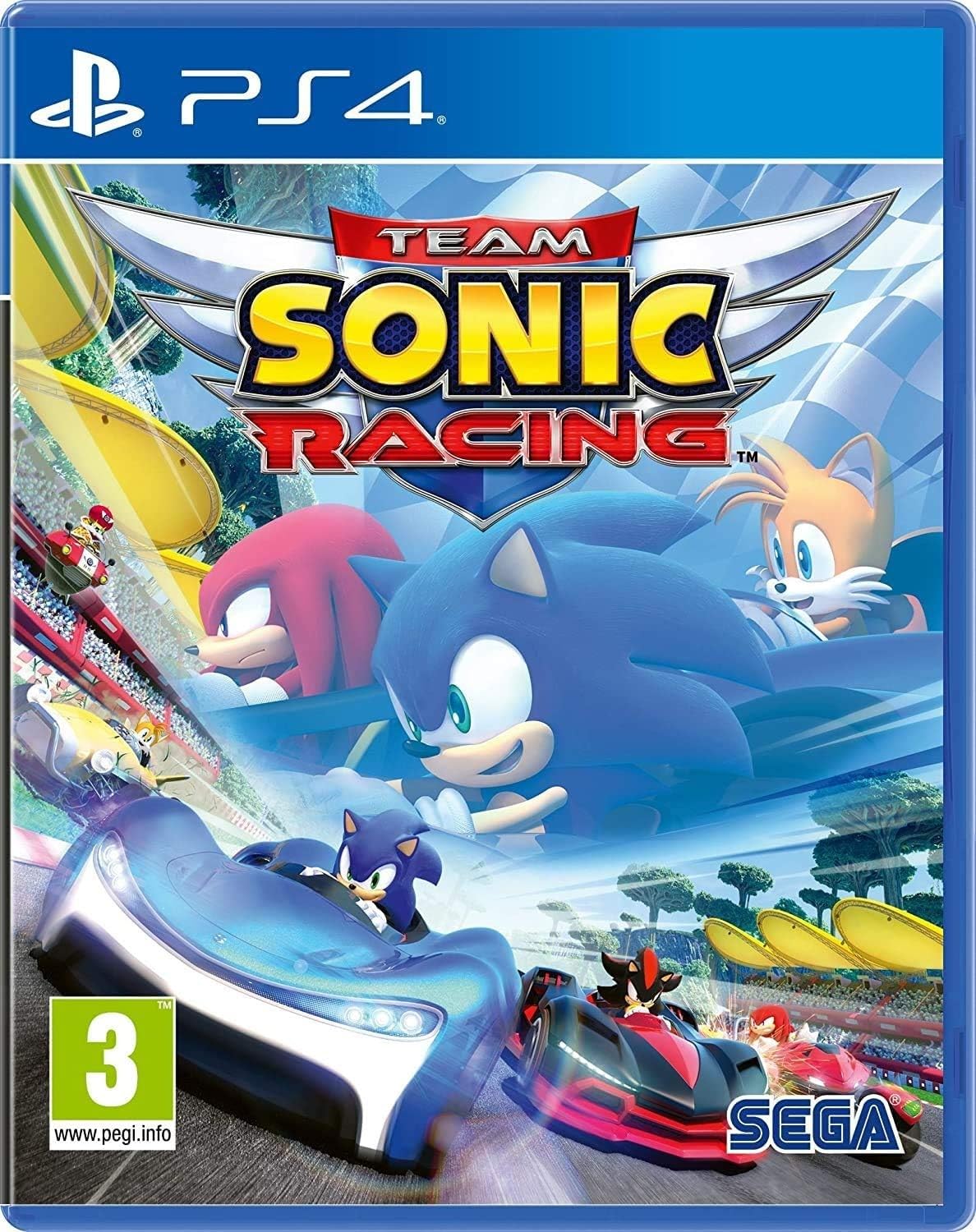 SEGA Team Sonic Racing for PS4 - Model 222423, Exciting Racing Action Game