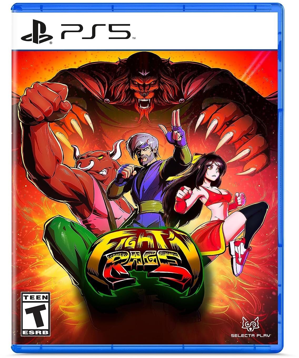 SELECTA PLAY Fight’N Rage for PlayStation 5 - Action-Packed Fighting Game