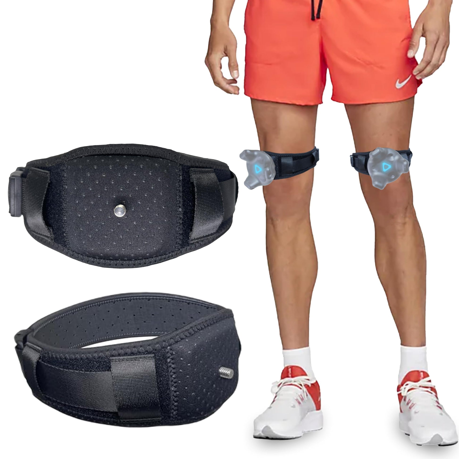 Skywin-VR Tracker Straps for HTC  Vive Tracker Straps -2 Pack  Adjustable Tracker Straps  VR Full Body Tracking for Leg  Tracking in Virtual Reality