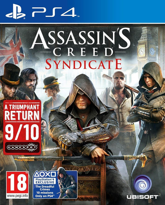Ubisoft Assassins Creed Syndicate PS4 Game - Model 300076822