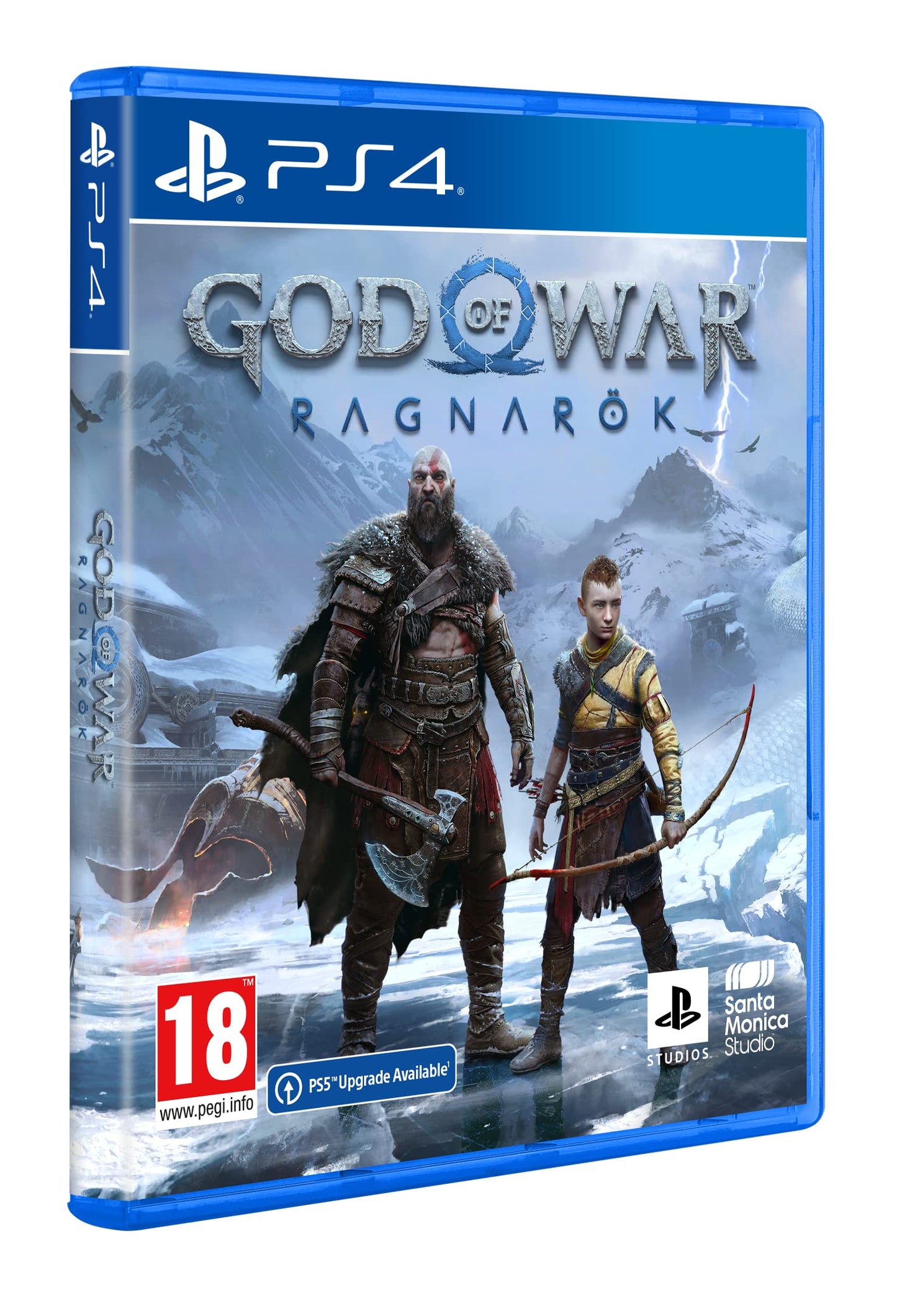 PlayStation God of War: Ragnarok Game for PS4 - Black, Model 711719407393