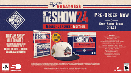 Solutions 2 Go MLB The Show 24: Negro Leagues Edition - Xbox Series X, Model SLTG5215446XBX
