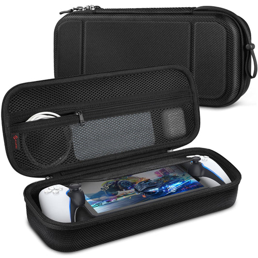 FINTIE Case for PlayStation Portal Remote Player - Shockproof Hard Shell Carrying Protective Cover, Portable Travel Bag with Inn