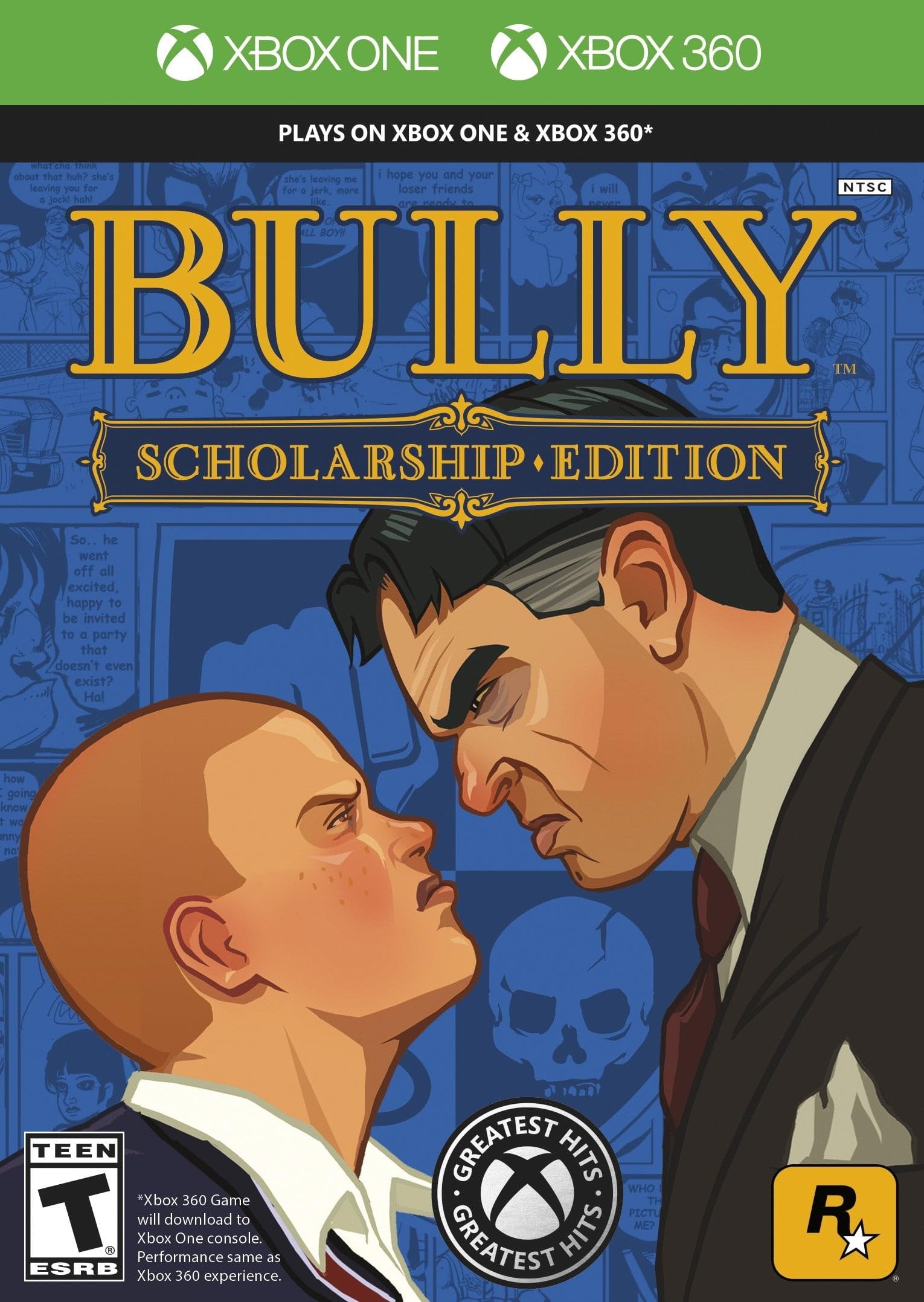 Rockstar Games Bully: Scholarship Edition - Xbox 360 Video Game, Model 49898