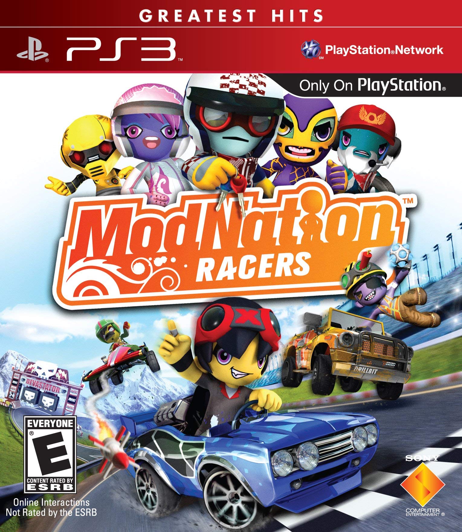Modnation Racers - PlayStation3 (Greatest Hits) (refurbished)