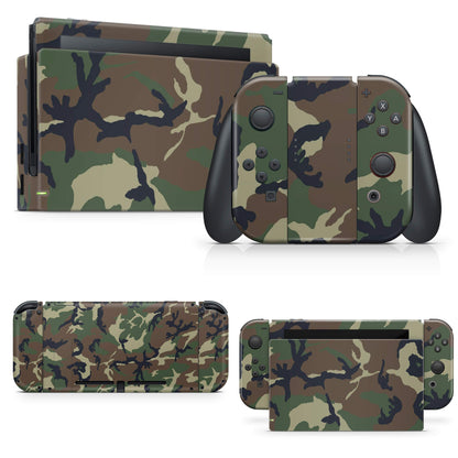 giZmoZ n gadgetZ Camo Skin Decal Vinyl Sticker Set for Nintendo Switch Console + Controller, GNG-Switch-CAMO-SKINS