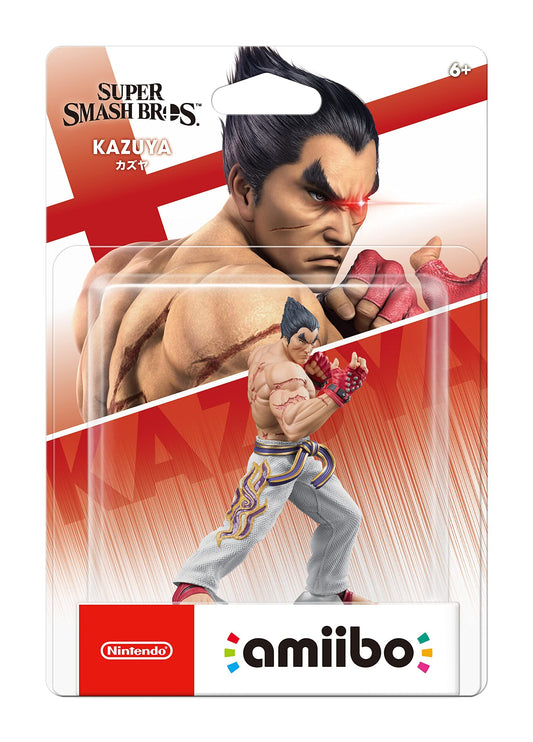 Nintendo Amiibo - Kazuya - Super Smash Bros. Series - Multicolored - Model NVLCAADY - Plastic Figurine