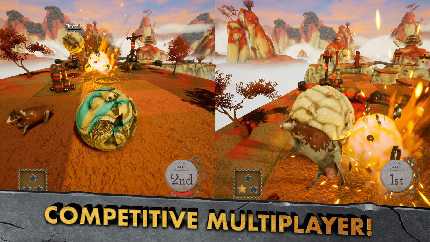 Maximum Entertainment Rock of Ages 3: Make & Break (NSW) - Model 481542 Video Game