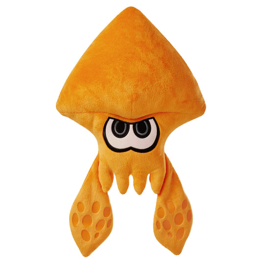 World of Nintendo Splatoon Jumbo Squid Plush Toy - Orange - Model 64460