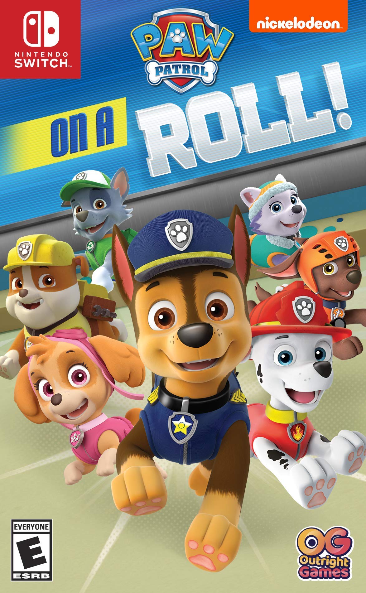 Outright Games Paw Patrol On A Roll! Nintendo Switch Game - Model OR02020