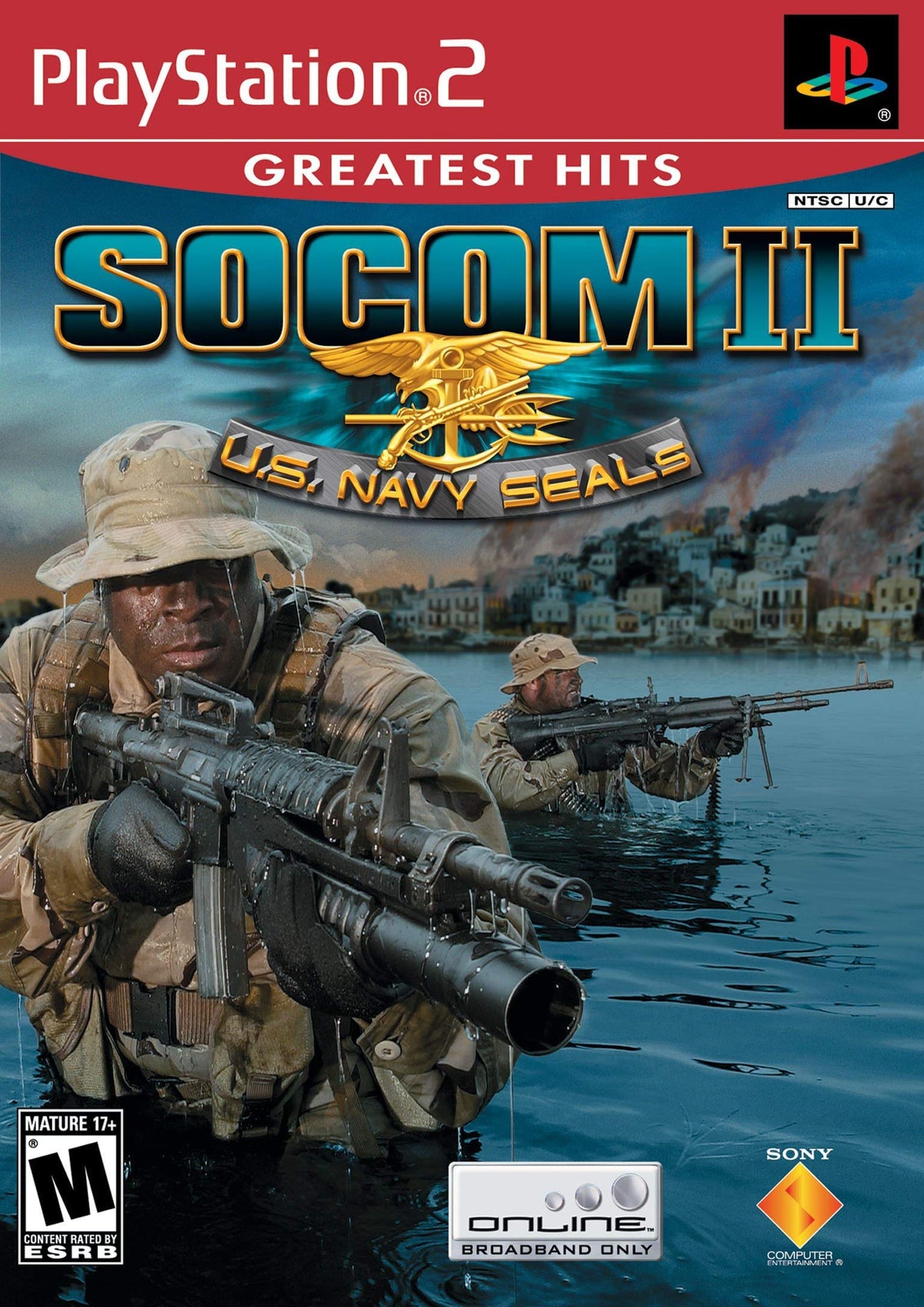 SOCOM II U.S. Navy Seals - PlayStation 2 (refurbished)