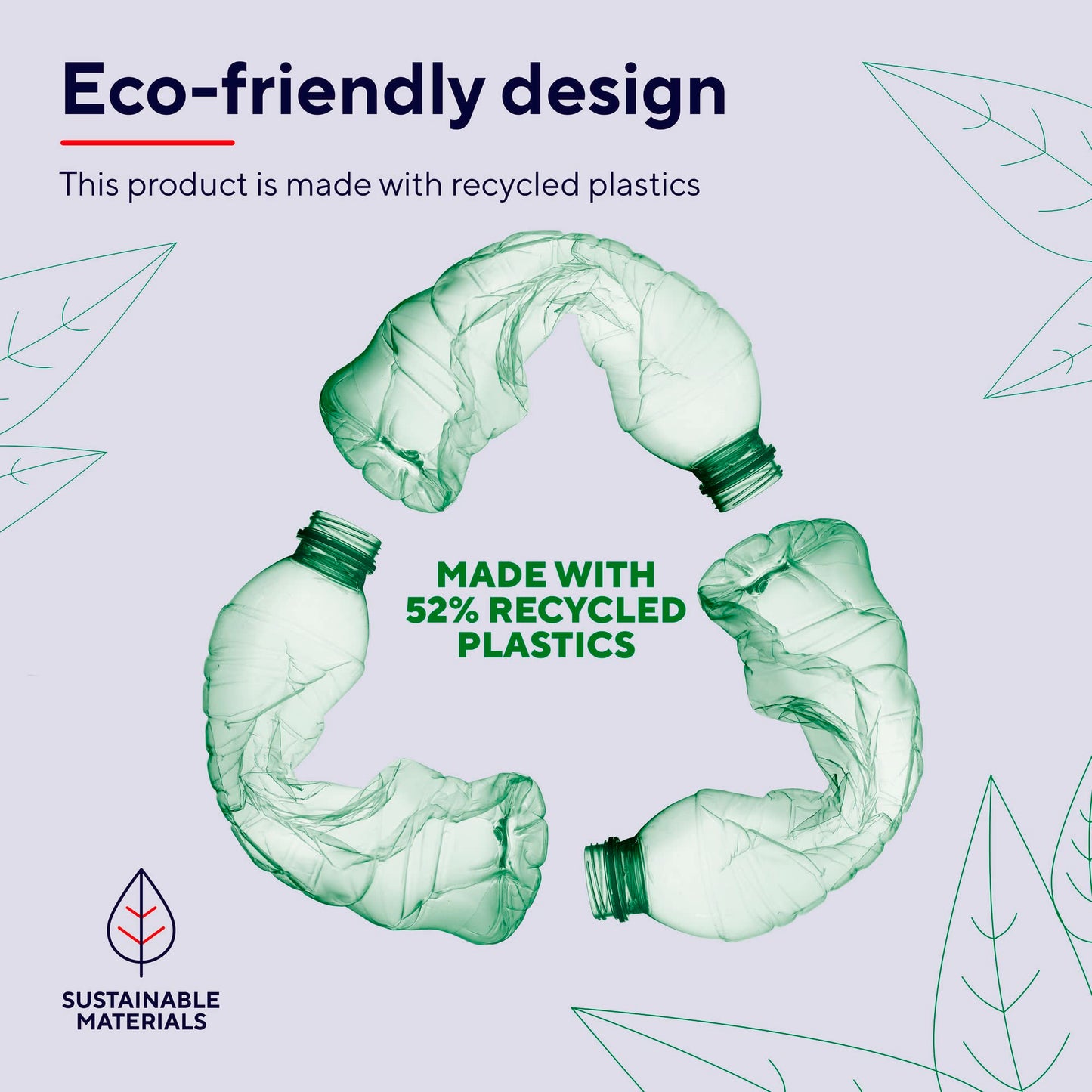 Trust Fyda Wired Ergonomic USB Mouse, 600-5000 DPI, 6 Buttons, Recycled Materials, Black, Eco-Friendly, Model 24728