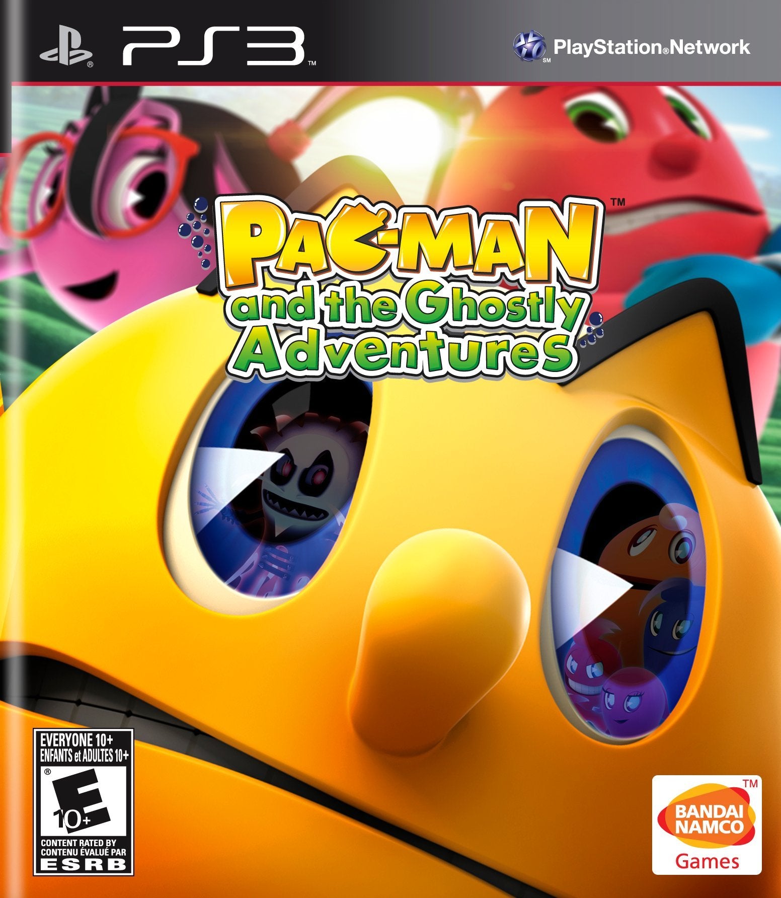 Bandai Namco Pac-Man and the Ghostly Adventures - PS3 Game, Model 11103, Classic Action Adventure