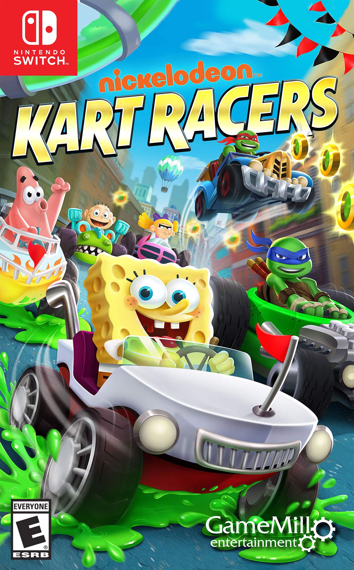 Game Mill Nickelodeon Kart Racers - Nintendo Switch Game, Model NK808
