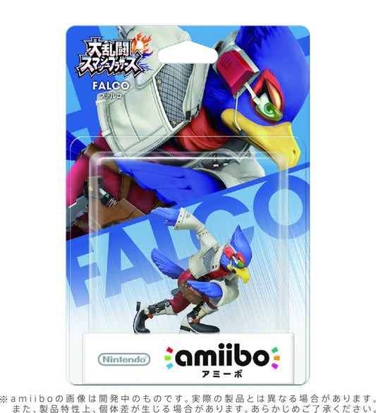 Nintendo Falco Amiibo - Super Smash Bros Series Figure, Model 4902370529845, Color: Falco