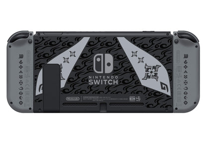 Nintendo Switch Monster Hunter Rise Deluxe Edition - Black/Grey, Model: HADSKGALG