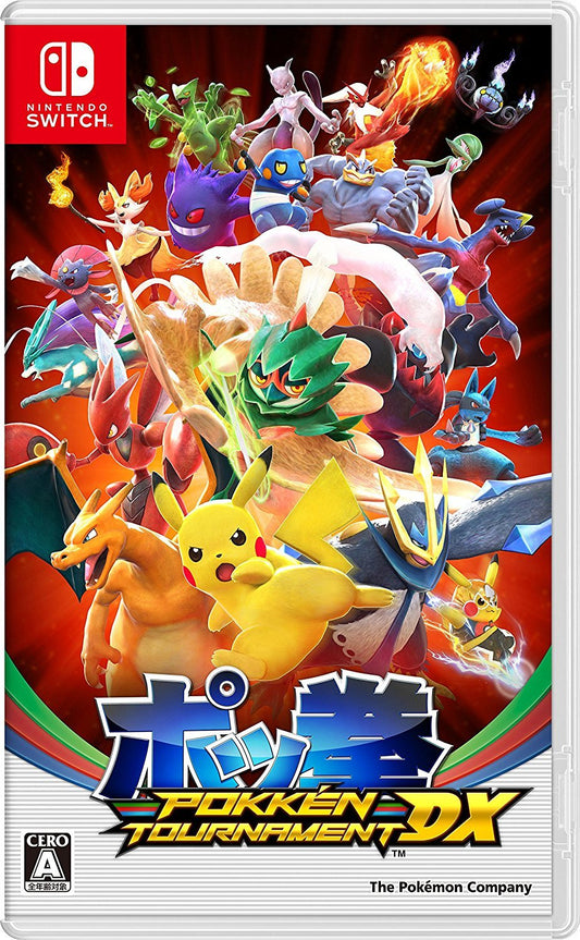 Nintendo Pokkén Tournament DX for Switch - Model HAC-P-BAAYA (JPN) - Action Fighting Game